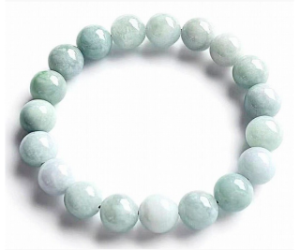 翡翠(ヒスイ)ブレスレット 〔新潟県糸魚川産〕10mm